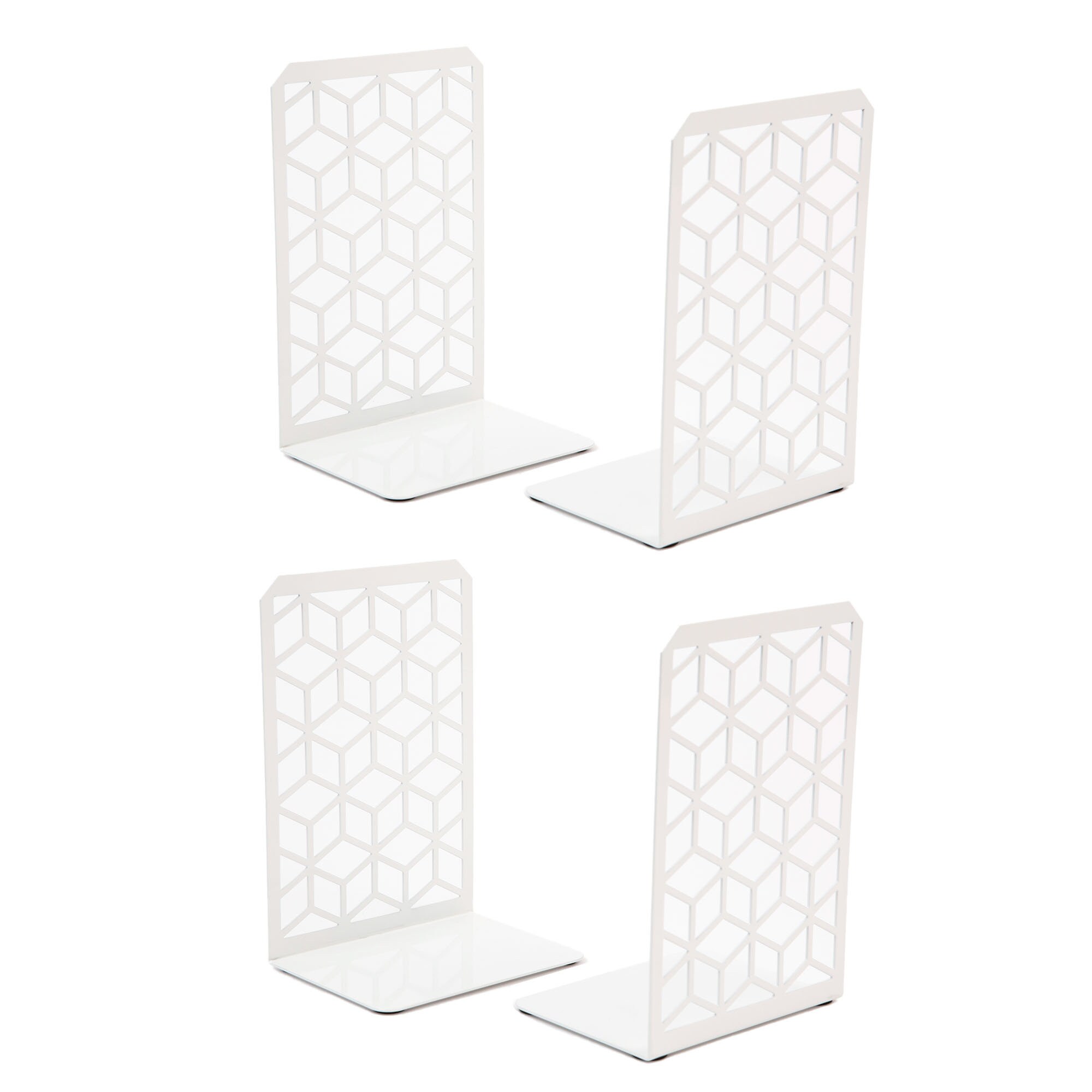 3D Metal Black Bookends for Heavy Books Premium Boho Book Etsy UK