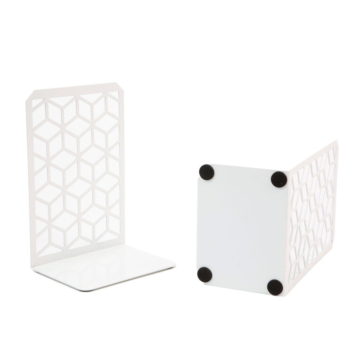 3D Metal Black Bookends for Heavy Books Premium Boho Book Etsy UK