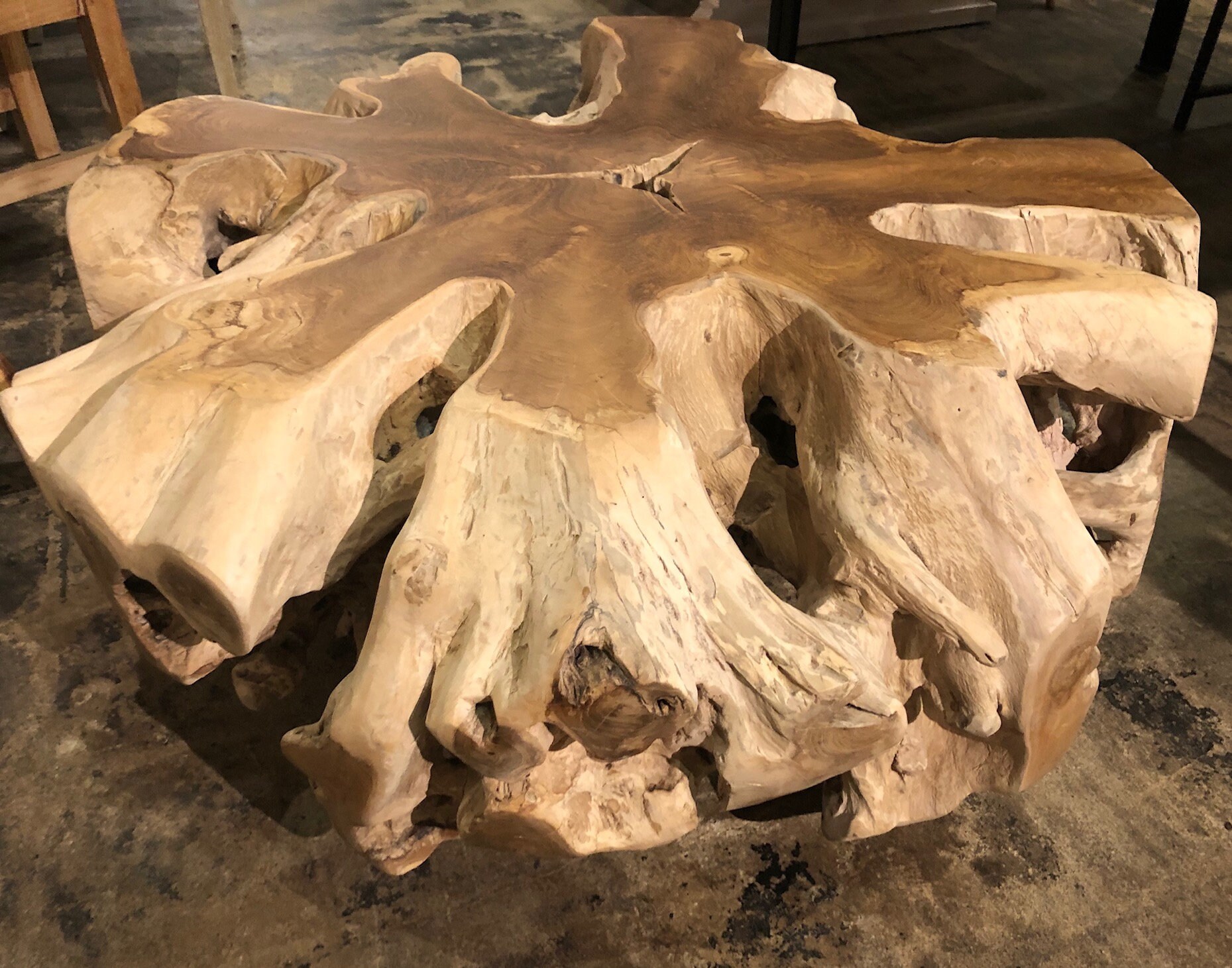 Teak Root Coffee Table Teak Wood End Table Teak Driftwood Side Table