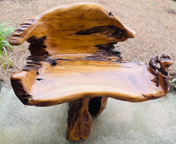 Teak tree bench hotsell