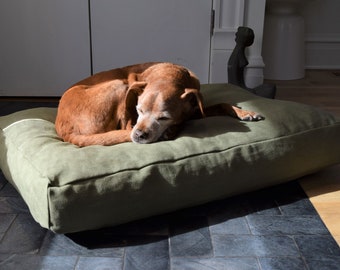 organic latex dog bed
