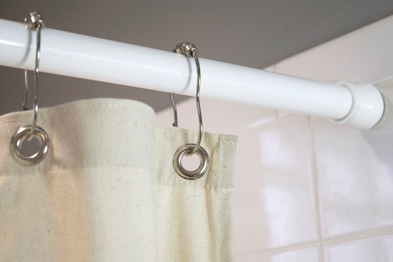 Cotton Shower Curtain Made in USA Etsy