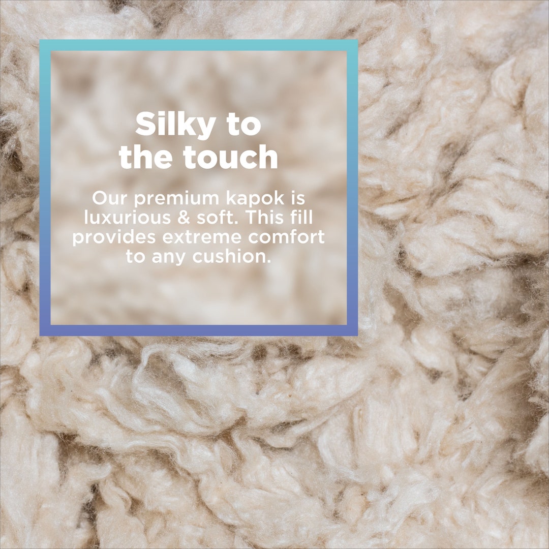 Organic Kapok Fiber Fluffed Fill Ecofriendly Kapok Filling Pillow