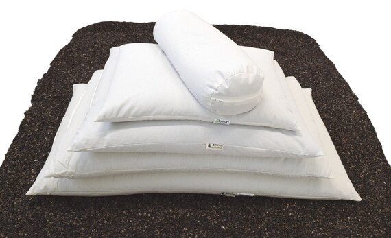 Fully Organic Buckwheat Pillow 6 Sizes Pillowcases Etsy