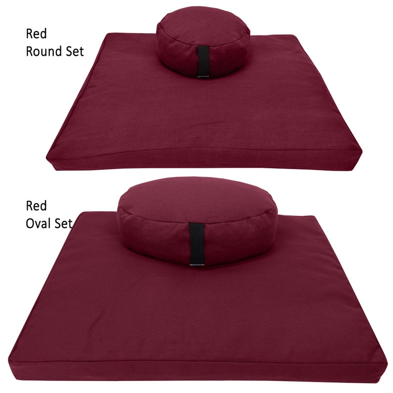 HEMP Meditation Set Zabuton Mat Zafu Cushion Made in USA Etsy