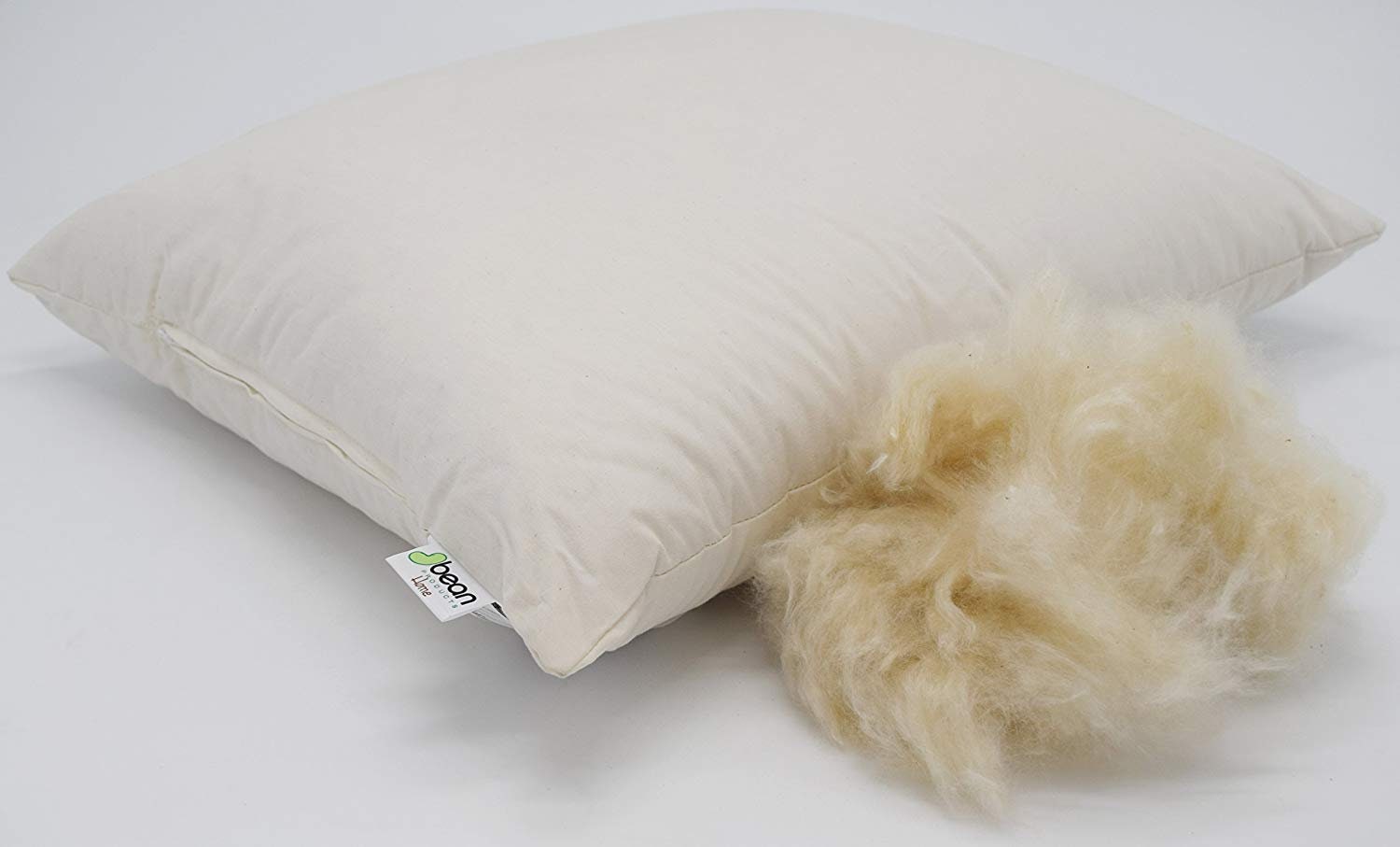 Organic Cotton Pillow Stuffing - 1lb bag