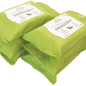 Cleaning Wipes for Yoga Mats and Equipment Essential Oil Based Tea Tree 6-Pack