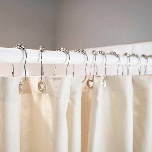 Natural Linen Custom Shower Curtain Made in the USA Etsy