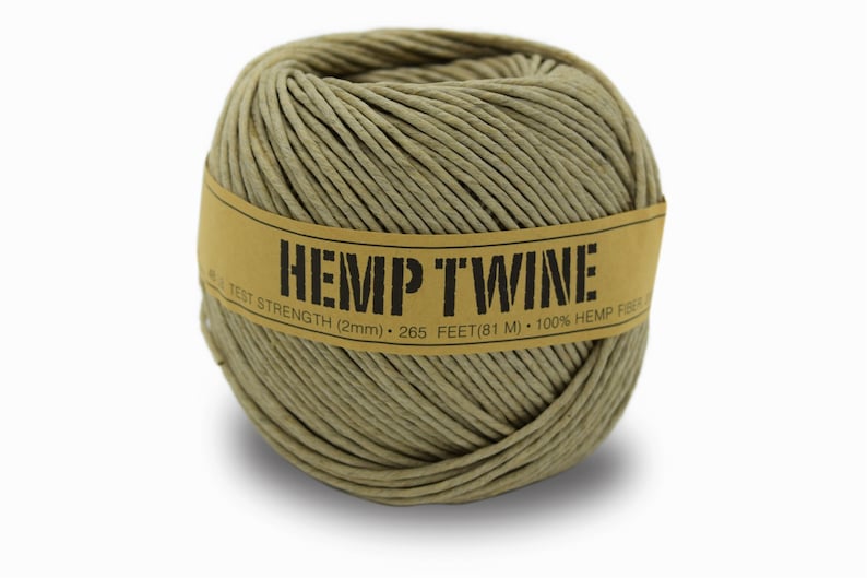 100 Hemp Twine Different Sizes Etsy