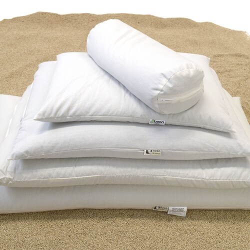 Twosided Head Pillow Organic Cotton Zippered Shell Etsy