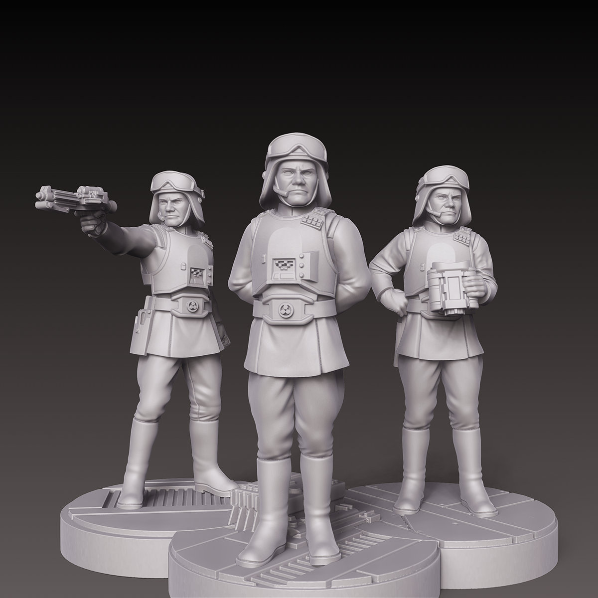 Imperial Winter Commander - DARK FIRE | Legion Compatible - 3D