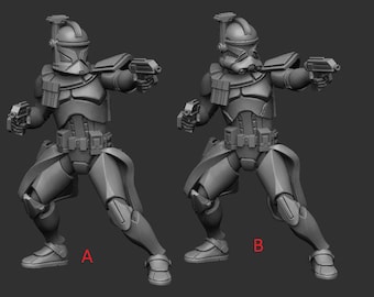 ARC Captain - DARK FIRE | Legion compatible - 3D printed