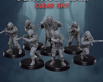 Anomaly Protocol - Control Team Clear Sky (7) - SKULLFORGE | 3D printed