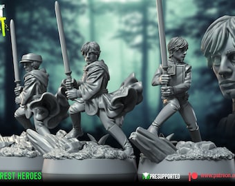 Forest Heroes - War Bear Studios | Legion compatible - Imperial Assault - 3D printed