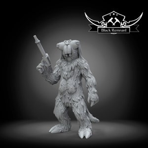 Slug&#39;s Insurgent hairy spy - BLACK REMNANT | Legion compatible - 3D printed