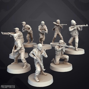Local Militia (8) - SKULLFORGE | 3D printed