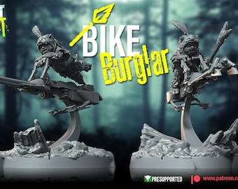 Forest Bike Burglar - War Bear Studios | Legion compatible - Imperial Assault - 3D printed