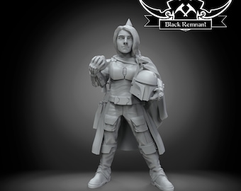 Kvinnlig prisjägare - BLACK REMNANT | Legion-kompatibel - 3D-utskriven