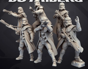 Battle Brother Outriders (6) - SKULLFORGE | Legion compatible - 3D printed