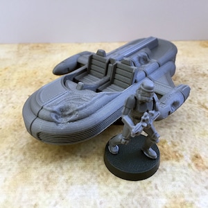 Landspeeder Legion compatible con SW inspirado - impreso en 3D