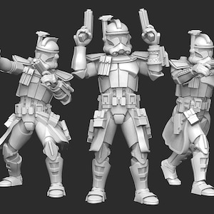 Phase 2 ARC Squad (5) - DARK FIRE | Legion compatible - 3D printed