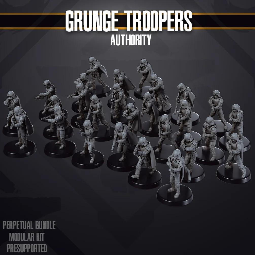 Authority Grunge Troopers (13) MODULAR - SKULLFORGE | Legion