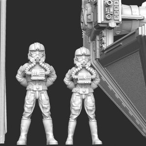 Imperial Pilot - DARK FIRE | Legion compatible - 3D printed