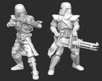 Marine Snow Specialists (2) - DARK FIRE | Legion compatible - 3D printed