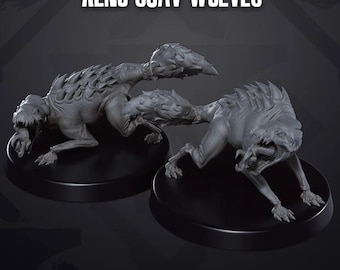 Scavenger Wolves - Compatibile con SKULLFORGE / Legion - Stampato in 3D