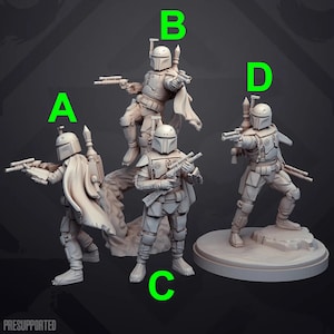 Legendary Bounty Hunter - SKULLFORGE | &quot;Legion & Shatterpoint compatible&quot; - 3D printed