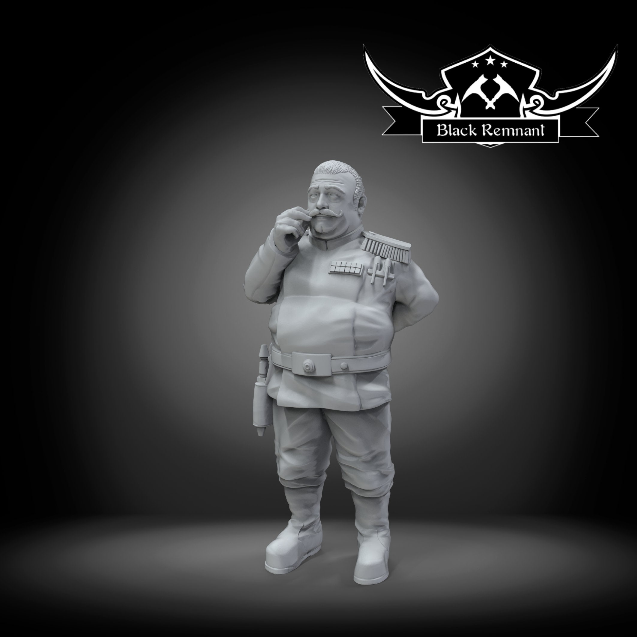 Zsinj Raptors Warlord Zsinj - BLACK REMNANT | Legion Compatible - 3D Printed - Etsy