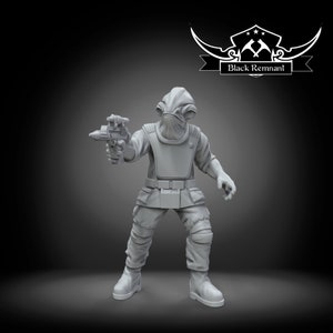 Admiral Raddus - BLACK REMNANT | Legion compatible - 3D printed