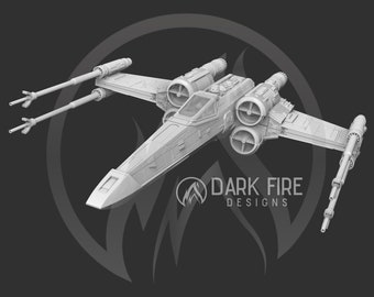Alliance X-Starfighter - DARK FIRE | Compatible Legion - Imprimé en 3D