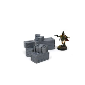 Casse (7) / Scenari compatibili con Legion - Assalto Imperiale / Star Wars - Stampati in 3D
