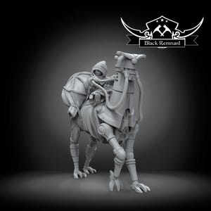 Droid thief on mecanical horse - BLACK REMNANT | Legion compatible - 3D printed
