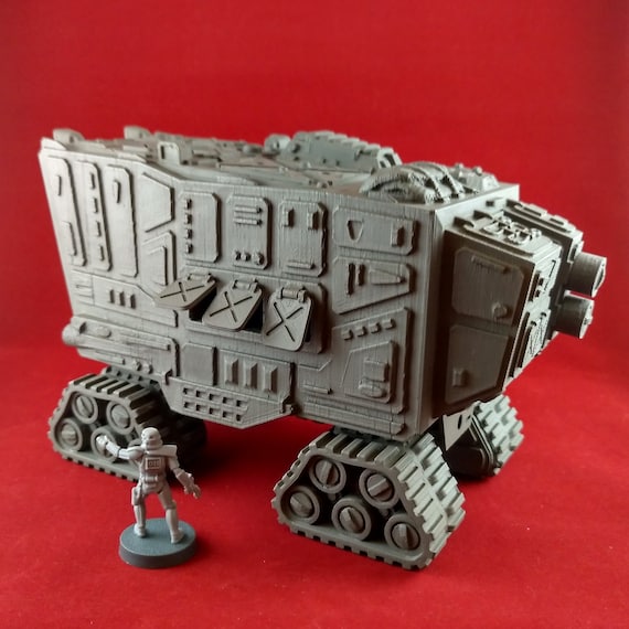 Desert Carrier - Sandcrawler | Legion Compatible Terrain | 3d