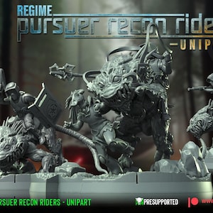Pursuer Recon Riders - War Bear Studios | Legion compatible - Imperial Assault - 3D printed