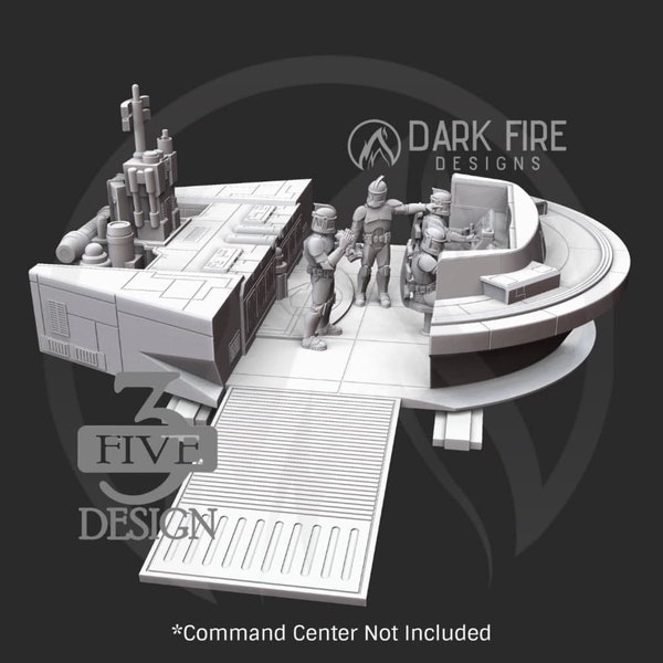 Command Center Clones (4) - DARK FIRE | Legion compatible - 3D printed