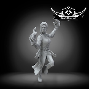 Nightsister Merrin - BLACK REMNANT | Legion compatible - 3D printed