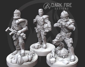 Republic Guerrilla - DARK FIRE | Legion compatible - 3D printed