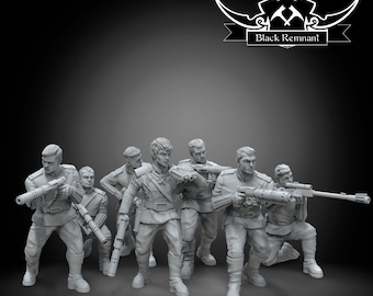 Fuerza de Defensa Expansionaria Chiss (7) - Compatible con BLACK REMNANT / Legion - Impreso en 3D