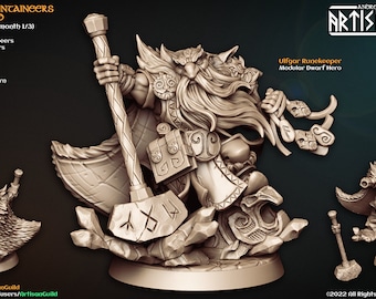 ウルフガーのルーンキーパー | ドワーフ | 職人ギルド | ダンジョンズ＆ドラゴンズ | D&D | パスファインダー | AoS