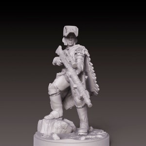 Imperial Scout Sniper - DARK FIRE | Legion compatible - 3D printed