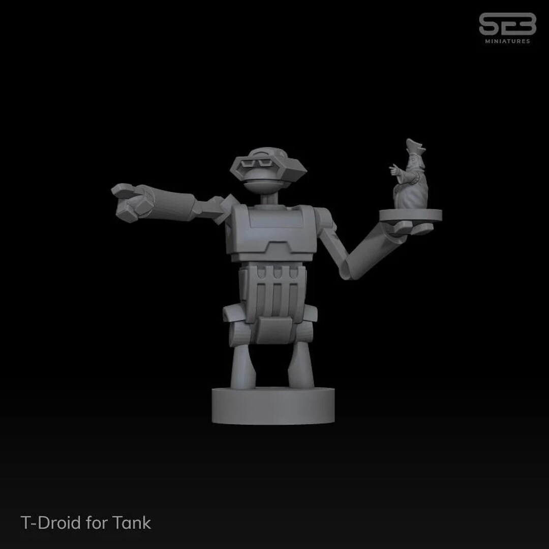 T-droid for Tank - Anvilrage Studios | Legion Compatible - 3D Printed ...