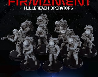 Firmament - Hullbreach Operators (10) - SKULLFORGE | 3D printed