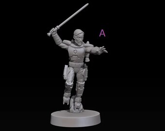 Satine Knight - Anvilrage Studios | Legion compatible - 3D printed