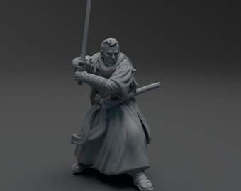 Hermit Samurai - SKULLFORGE | Legion compatible - Imperial Assault - 3D printed