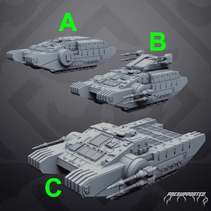 Authority Assault Tank - SKULLFORGE | Legion compatible - 3D printed