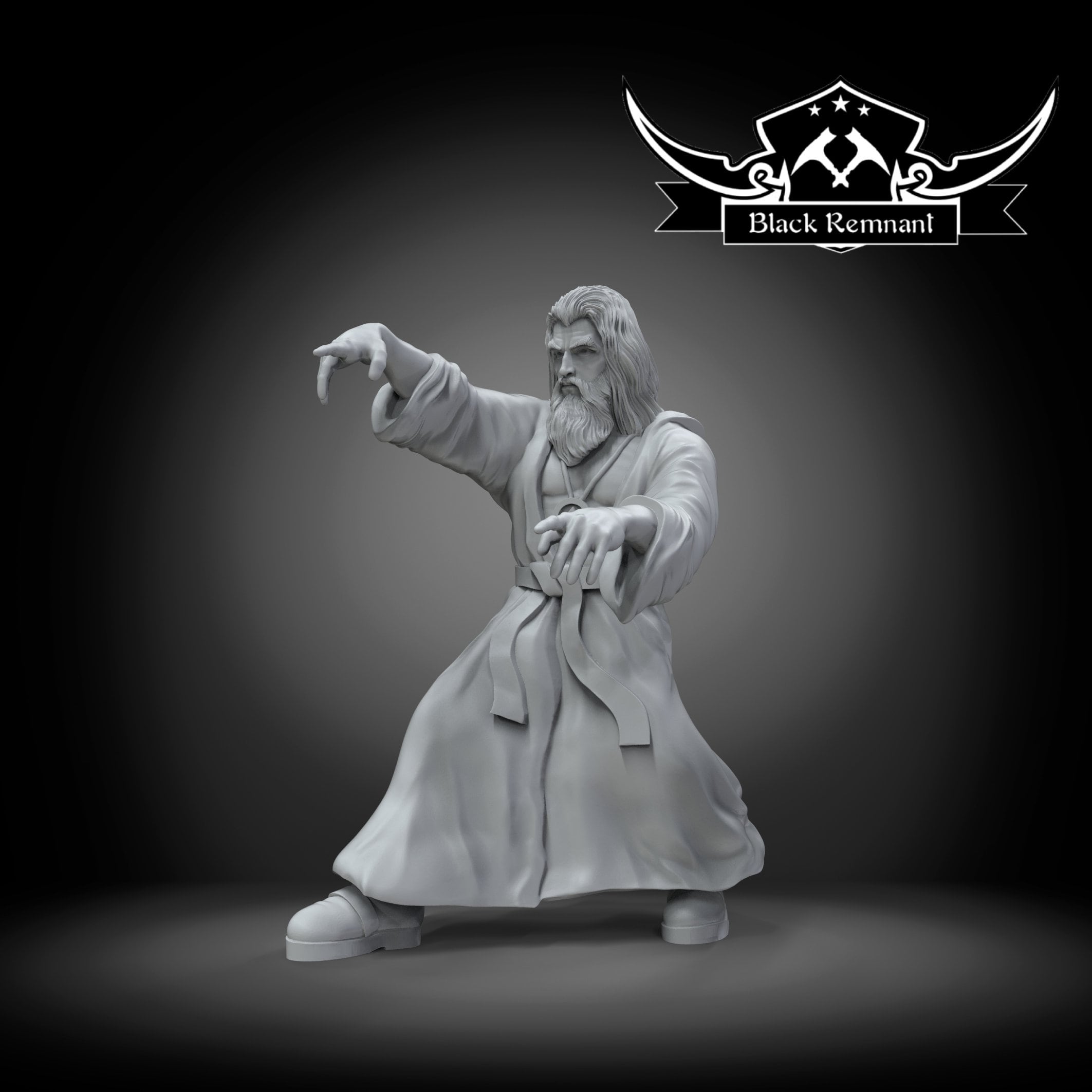 Jorus C'baoth Jedi Master - BLACK REMNANT | Legion Compatible - 3D ...