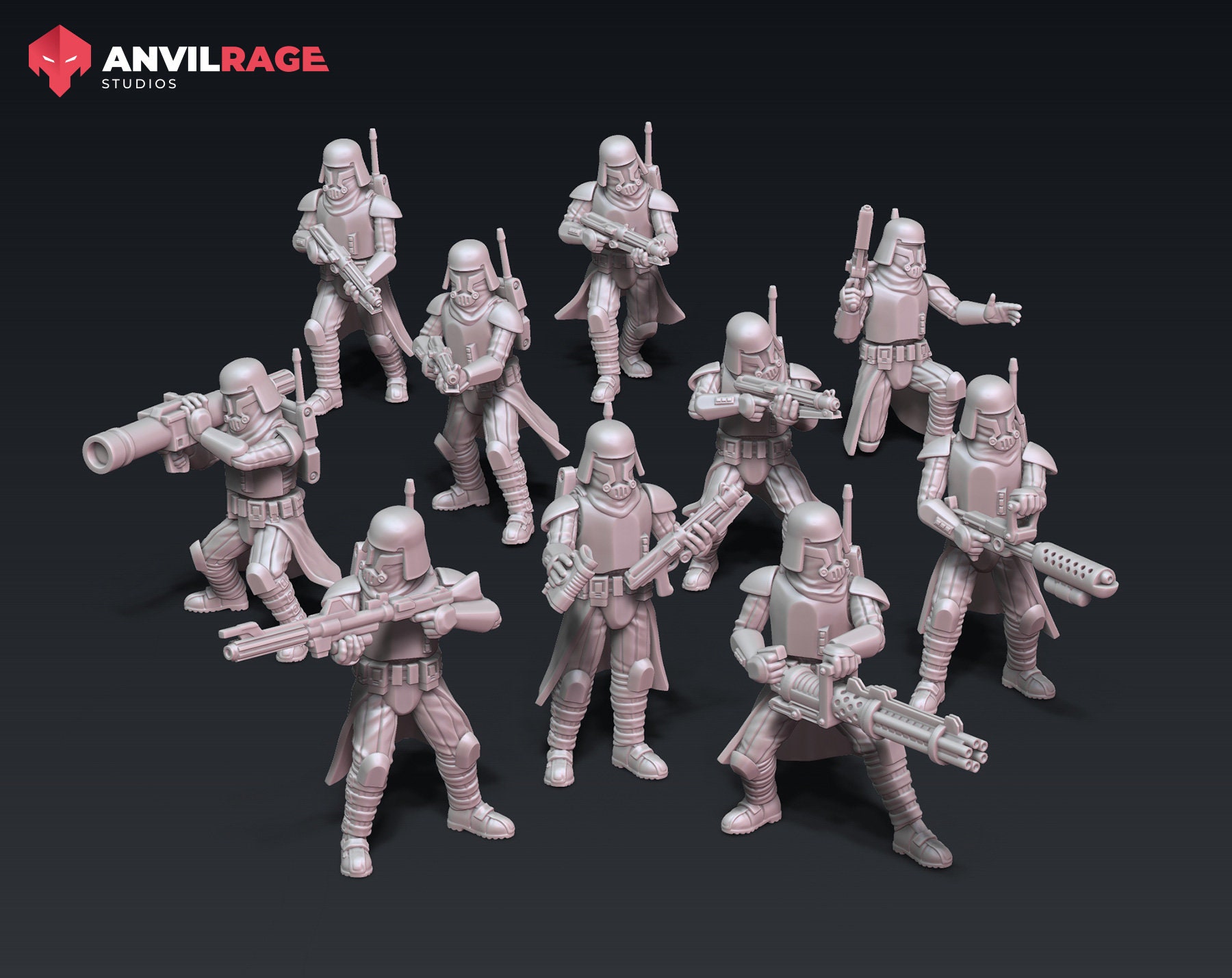 Frost Troopers (10 Modular Models) - Anvilrage Studios | Legion ...